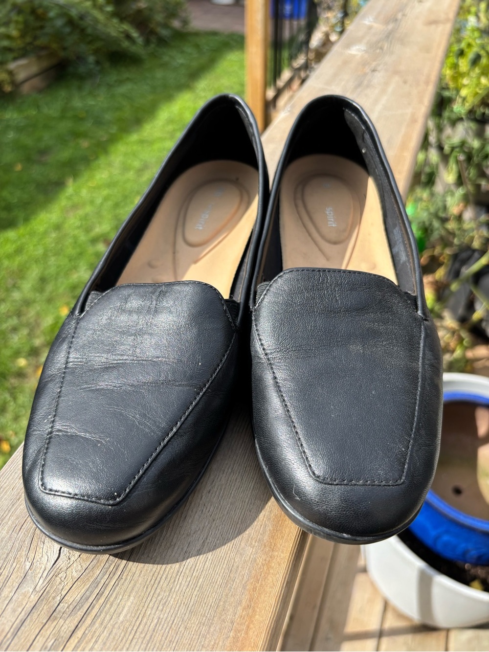 Women's Leather Slip-On Loafers